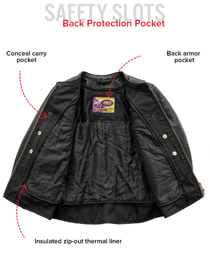 Competition - Women's Motorcycle Leather Jacket Men's Leather Jacket Jackets