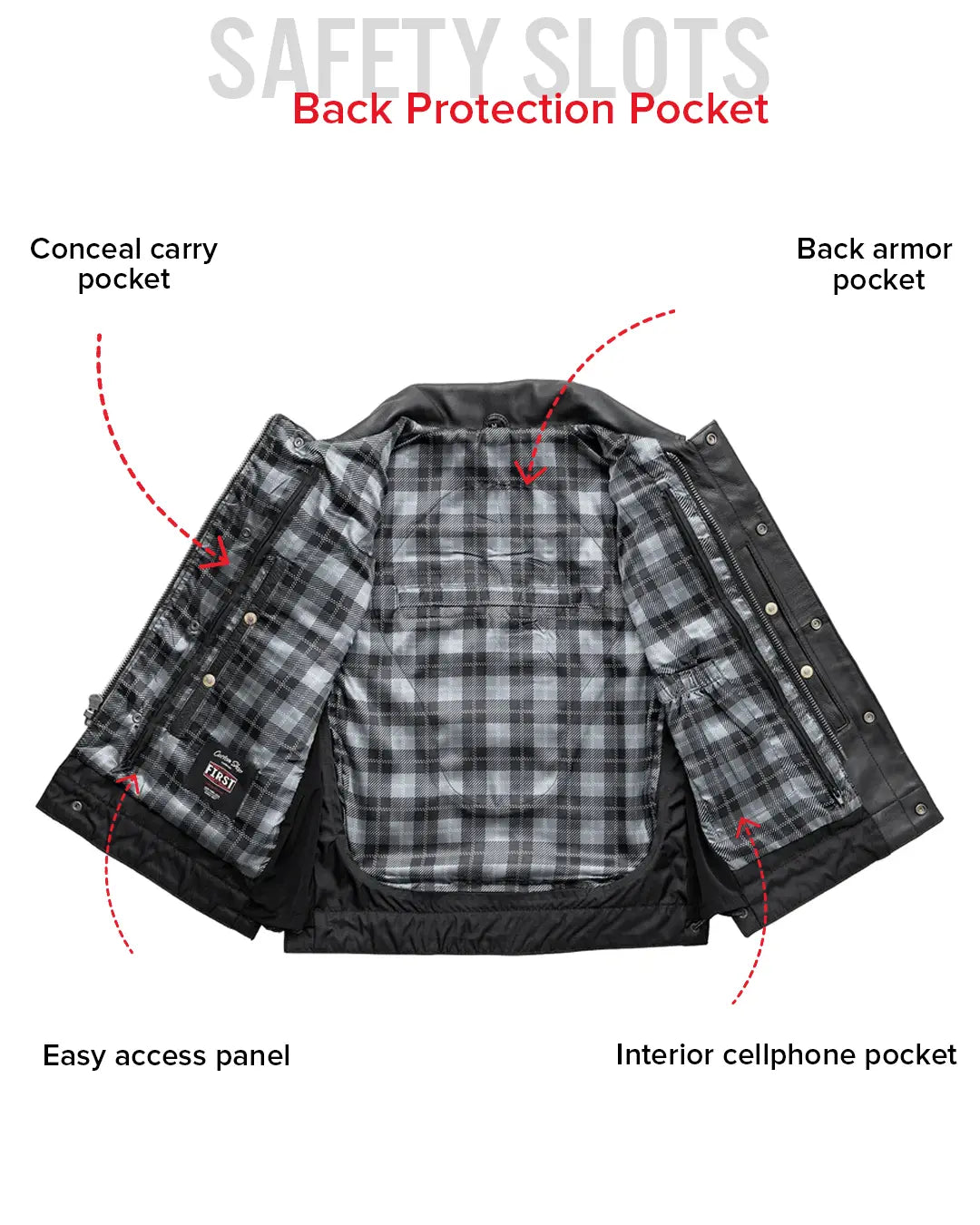 Iron Nomad Men's Leather Vest (Limited Edition) Men's Leather Vest Vests