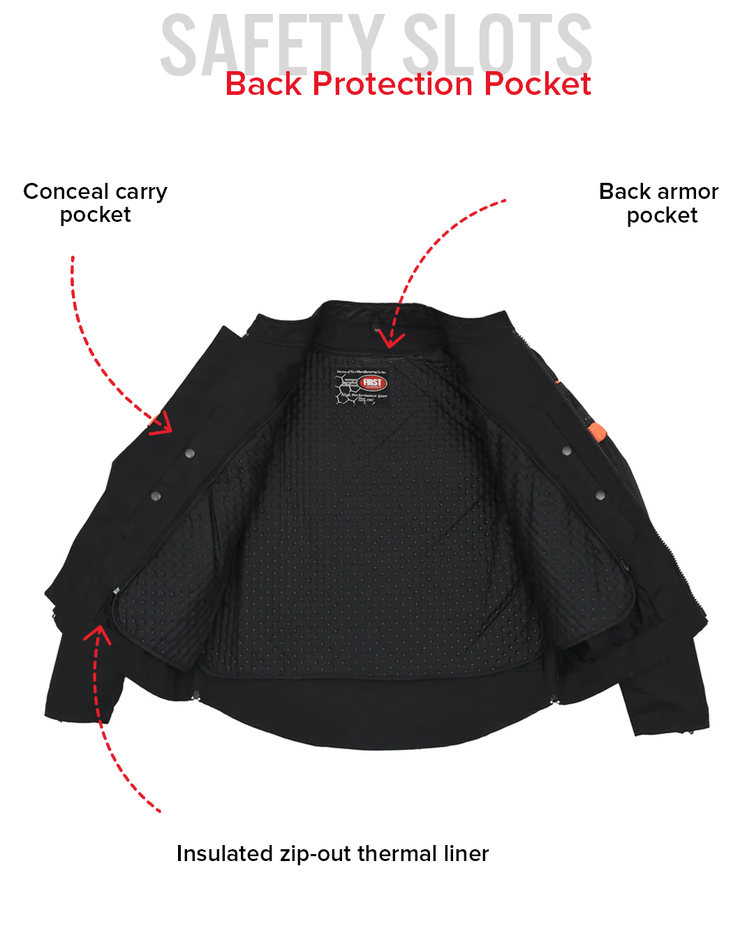 Immortal Men's Motorcycle Textile Jacket Men's Textile Jacket Jackets