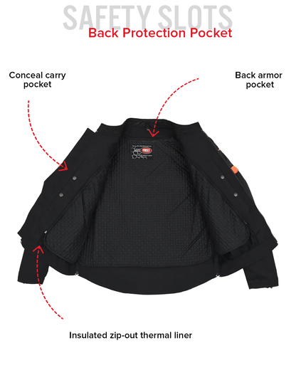 Immortal Men's Motorcycle Textile Jacket Men's Textile Jacket Jackets