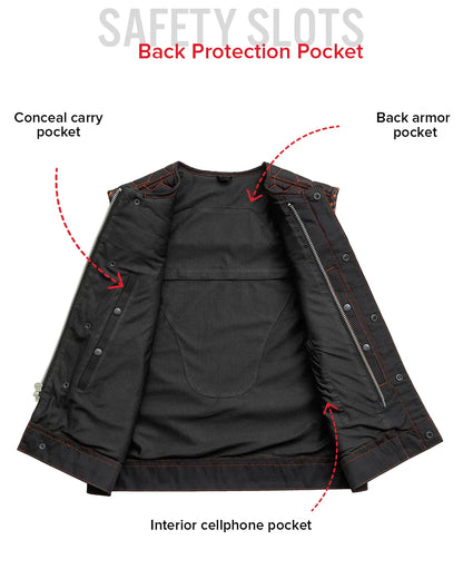 Hornet Moto Mesh Men's Club Style Vest