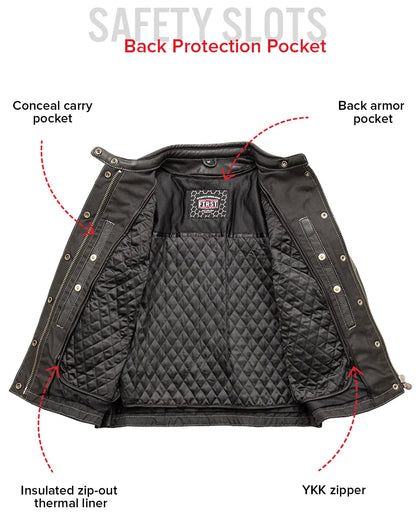Outlander - Women's Motorcycle Leather Jacket Women's Leather Jacket Jackets