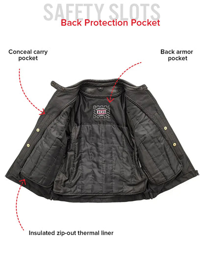 Targa - Women's Motorcycle Leather Jacket Women's Leather Jacket Jackets