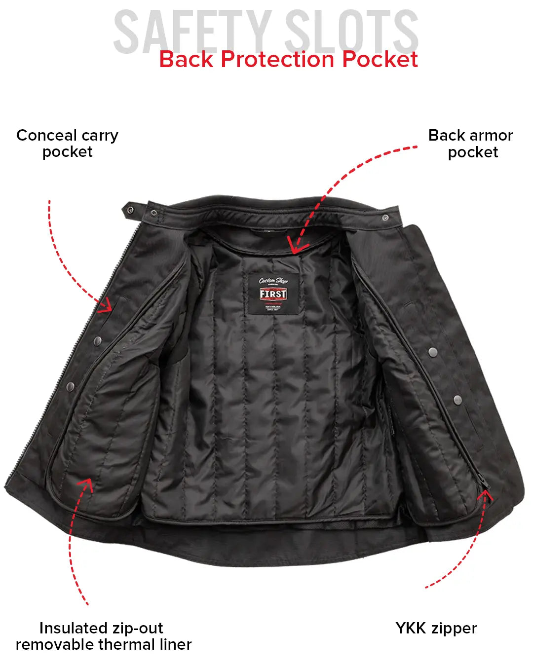 Monarch Women's Cordura Jacket Women's Leather Jacket Jackets