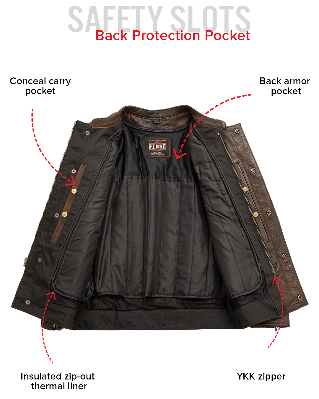 Raider Men's Motorcycle Leather Jacket Men's Leather Jacket Jackets
