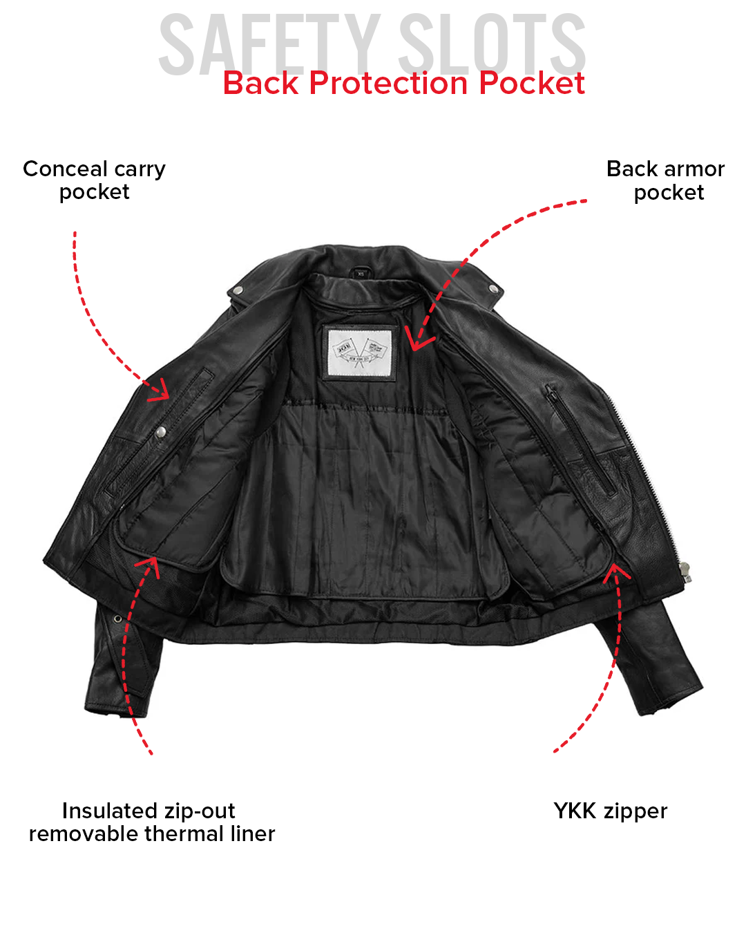 Lesley - Women's Motorcycle Leather Jacket - BHBR Women's Leather Jacket Jackets