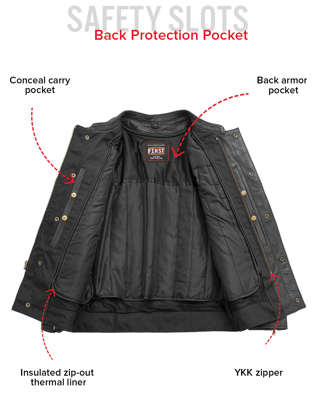 Raider Men's Motorcycle Leather Jacket Men's Leather Jacket Jackets