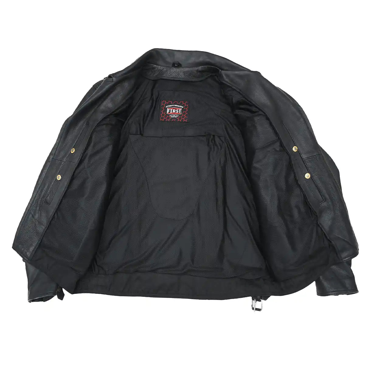 Mastermind Men's Motorcycle Leather Jacket Men's Leather Jacket Jackets