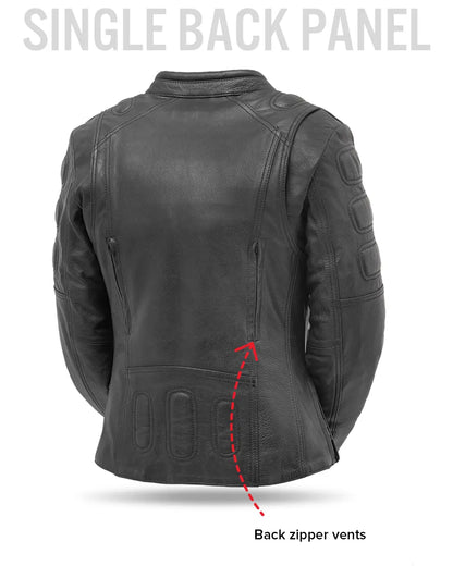 Targa - Women's Motorcycle Leather Jacket Women's Leather Jacket Jackets