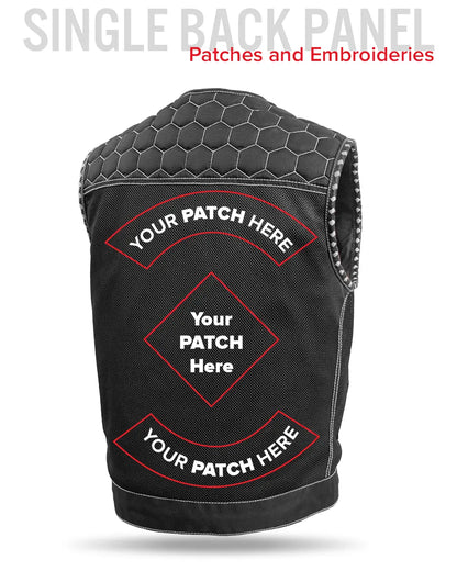 Hornet Moto Mesh Men's Club Style Vest