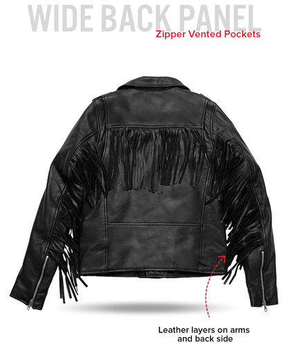 Lesley - Women's Motorcycle Leather Jacket - BHBR Women's Leather Jacket Jackets