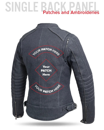 Jada - Women's Thunder Denim Jacket Women's Leather Jacket Jackets