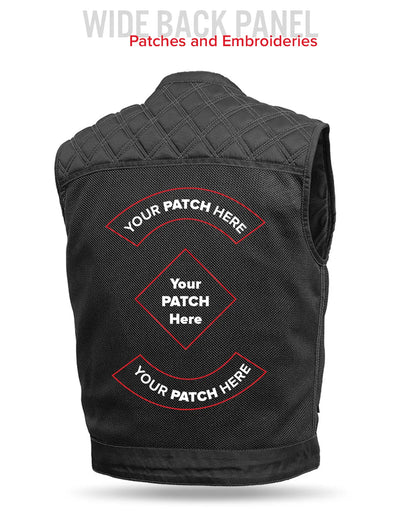 Upside Moto Mesh Men's Motorcycle Vest Men's Moto Mesh Vest Vests