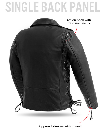 Popstar Women's Motorcycle Leather Jacket Women's Leather Jacket Jackets