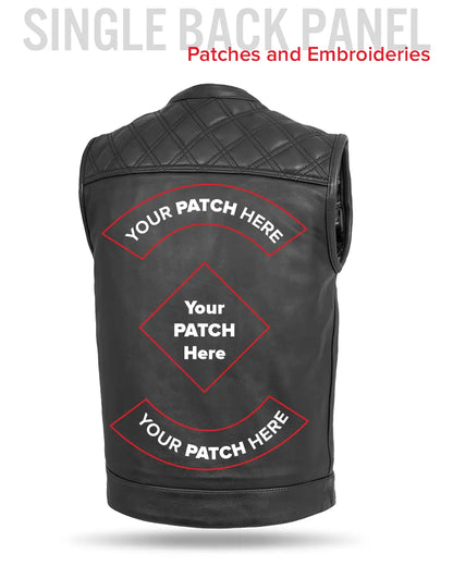 FMCo Men's Signature Leather Vest Men's Leather Vest Vests