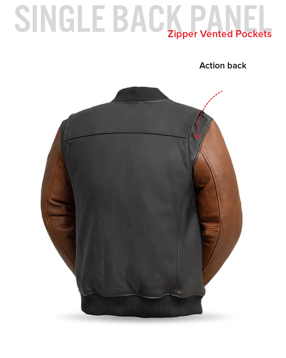 Willie Men's Motorcycle Leather Jacket Men's Leather Jacket Jackets