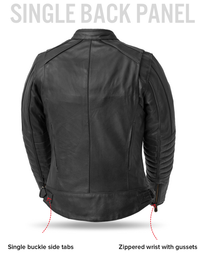 Jada - Women's Motorcycle Leather Jacket Women's Leather Jacket Jackets