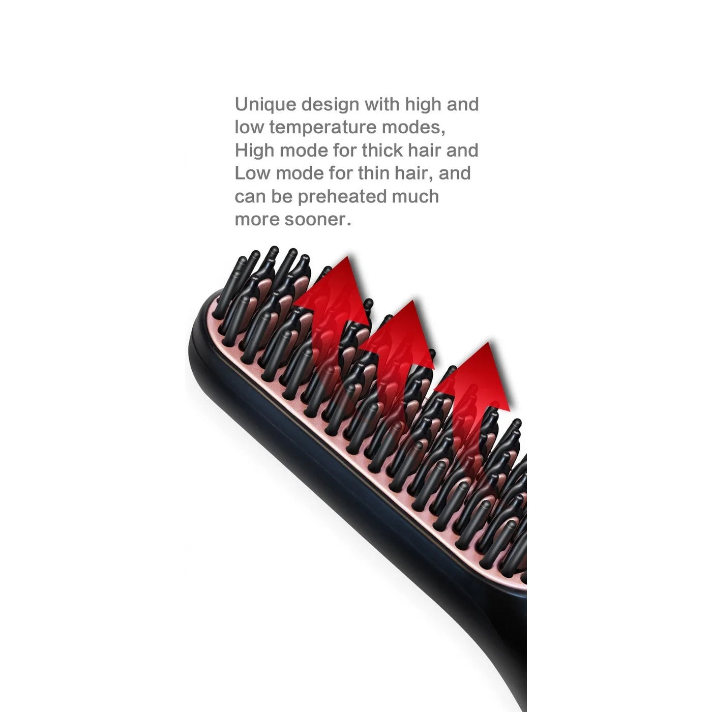 IRONBEARD heated beard straightening brush