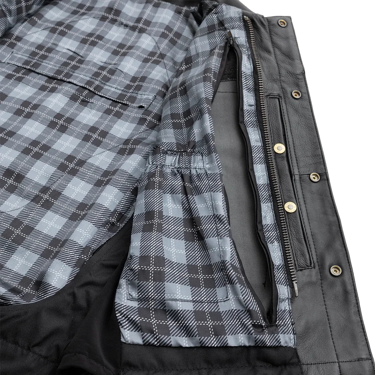 Iron Nomad Men's Leather Vest (Limited Edition) Men's Leather Vest Vests