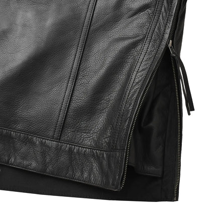 Nightstrike Men’s Motorcycle Leather Jacket Men's Leather Jacket Jackets