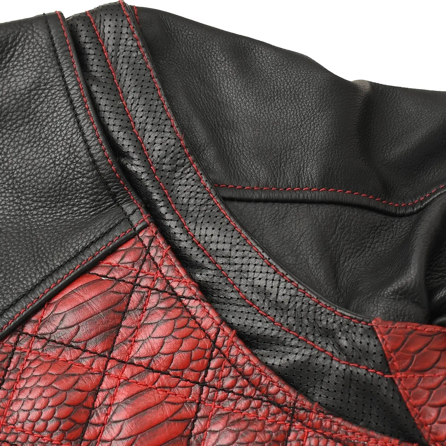 Redstrike Men’s Motorcycle Leather Jacket Men's Leather Jacket Jackets