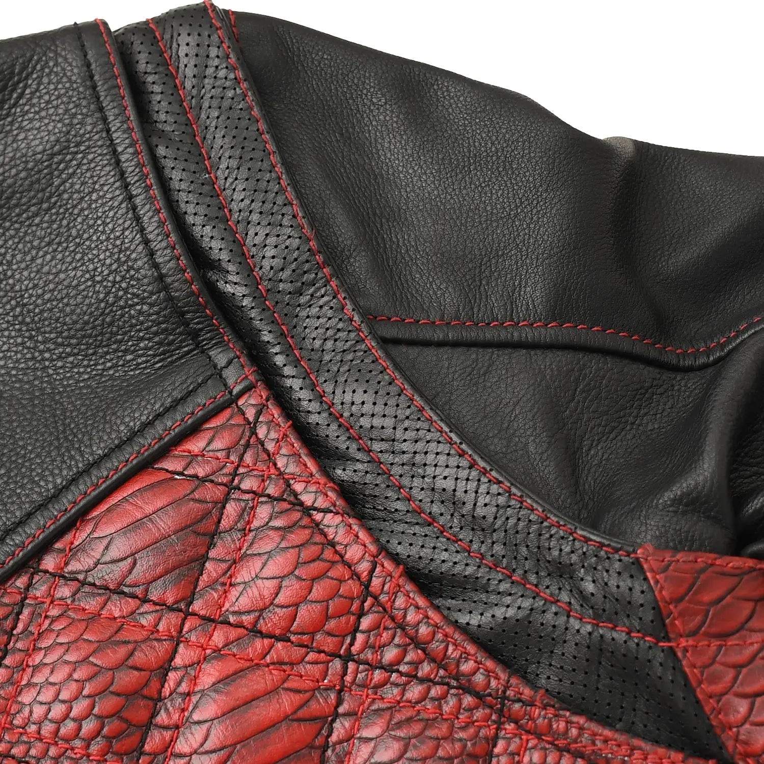 Redstrike Men’s Motorcycle Leather Jacket Men's Leather Jacket Jackets