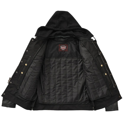 Nightstrike Men’s Motorcycle Leather Jacket Men's Leather Jacket Jackets