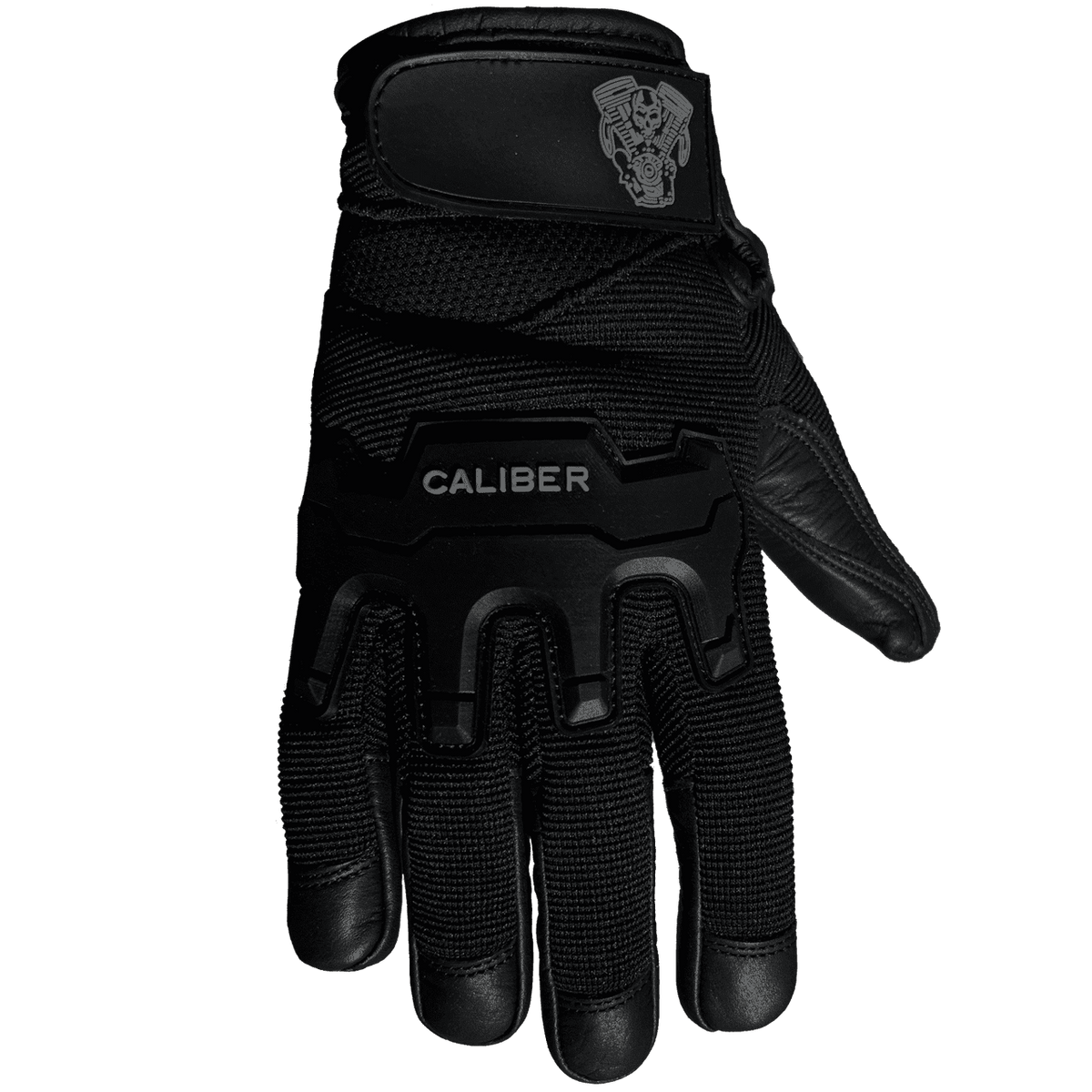 Caliber Men's Textile Motorcycle Gloves with Touch Capability