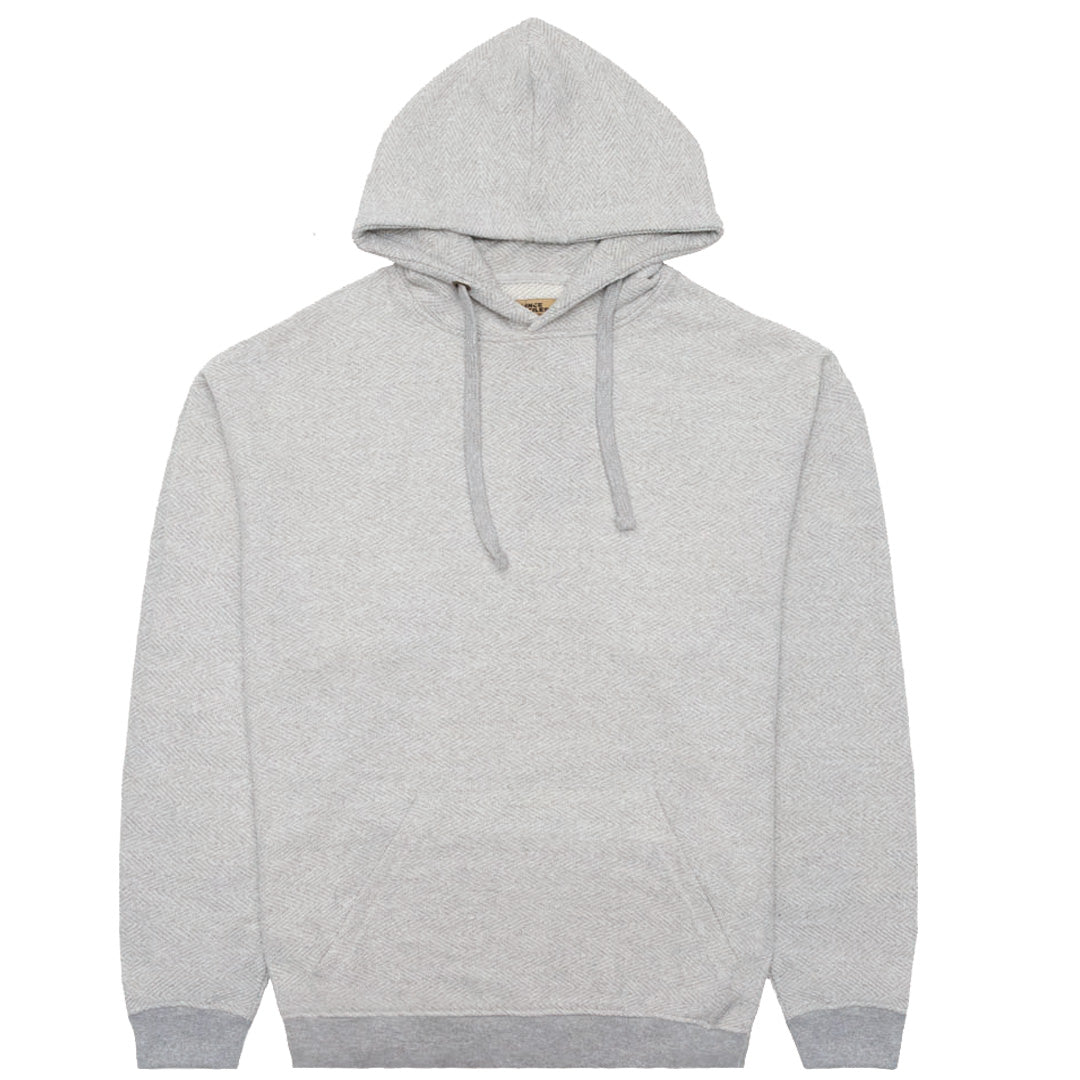 Unisex Heather Grey Herringbone Pull Over