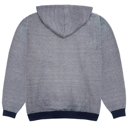 Unisex Heather Navy Herringbone Pull Over