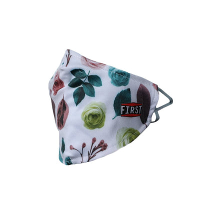 2-Ply Brown/Green Floral Reusable Non-Medical Breathable & Elastic Ear Bands Face Masks (5-Pcs Pack) Face Mask Accessories