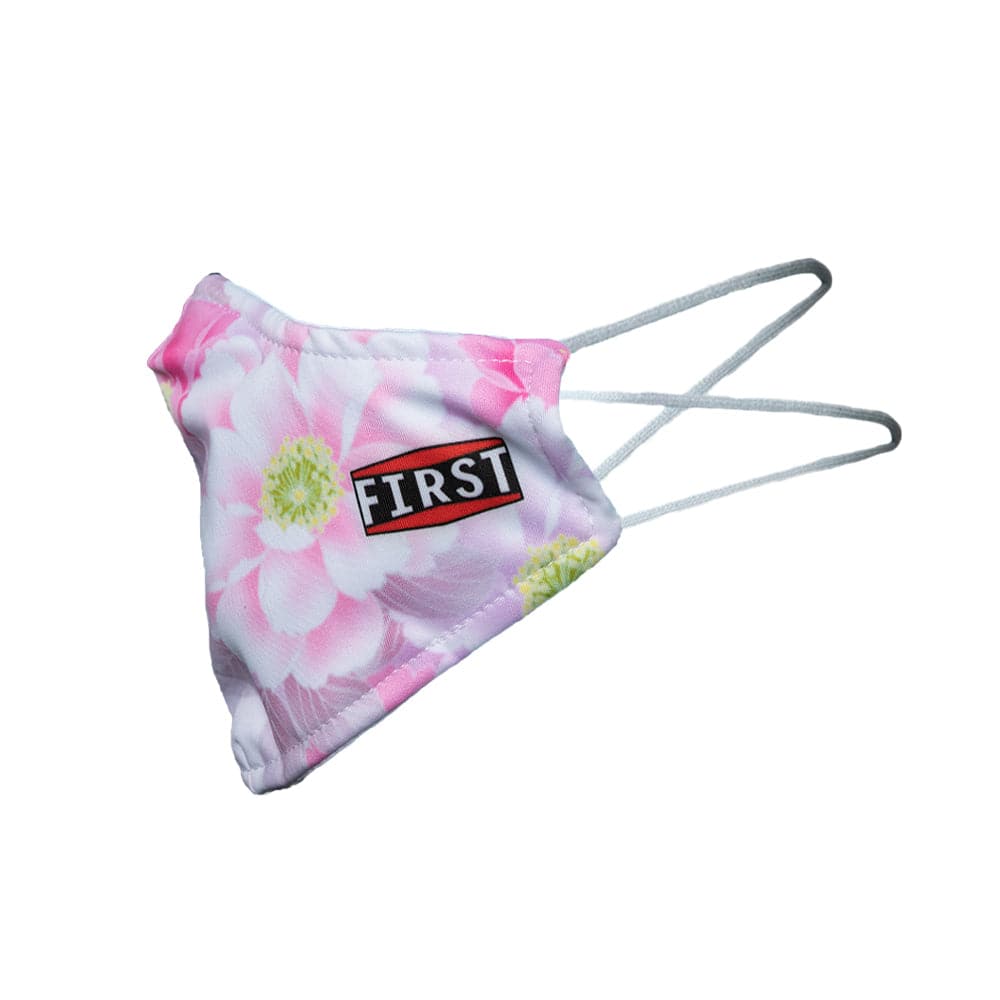 2-Ply White/Pink Floral Reusable Non-Medical Breathable & Elastic Ear Bands Face Masks (5-Pcs Pack) Face Mask Accessories