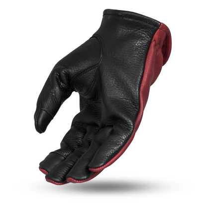 2 Tone Roper Men's Motorcycle Leather Gloves Men's Gloves Accessories