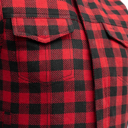 Sharp Shooter Moto Men's Canvas Vest - Recycled Men's Canvas Vests Vests