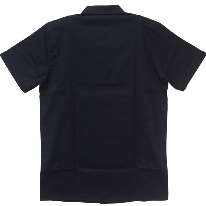 Men's Work Shirts Black with Black sides