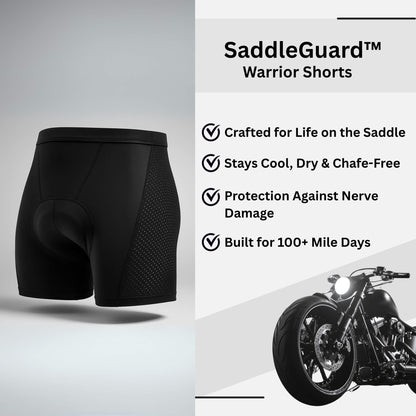 SaddleGuard™ — The Last Mile Shorts