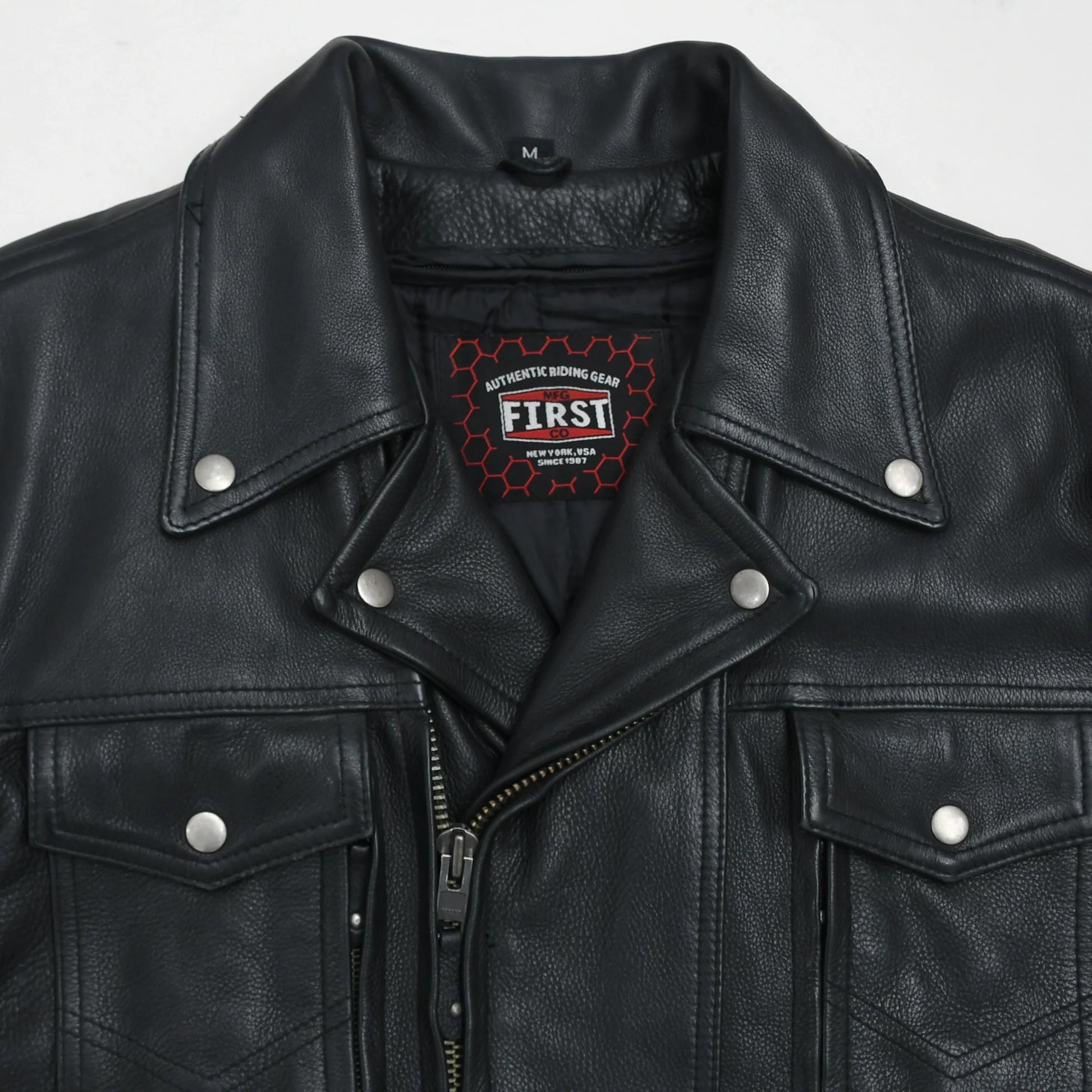 Mastermind Men's Motorcycle Leather Jacket Men's Leather Jacket Jackets