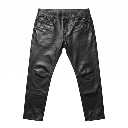 Motorcycle Accessory - Choice PU Leather Pants Men's Fashion Rock Styl