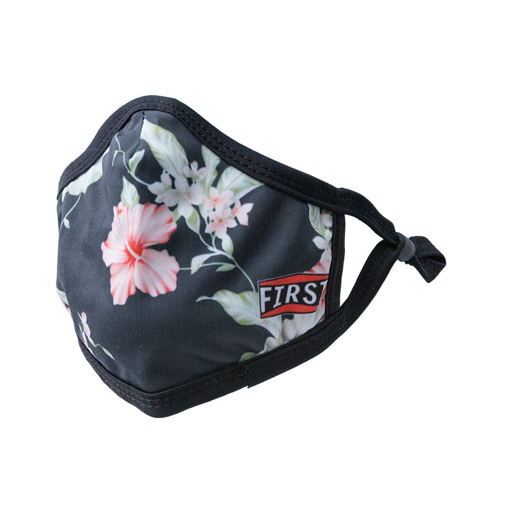 3-Ply Black/White/Pink Flowers Reusable Non-Medical Breathable & adjustable Ear Loops Face Masks (5-Pcs Pack) Face Mask Accessories