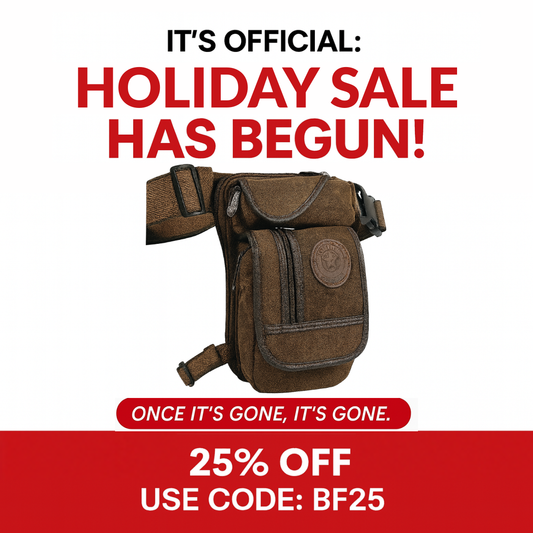 Badass Motorcycle Leg Bag