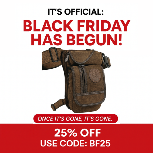 Badass Motorcycle Leg Bag