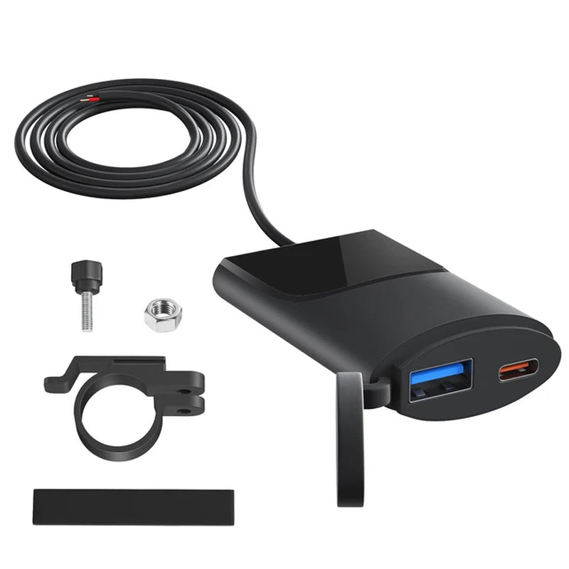 Waterproof Motorcycle USB 30W Charger