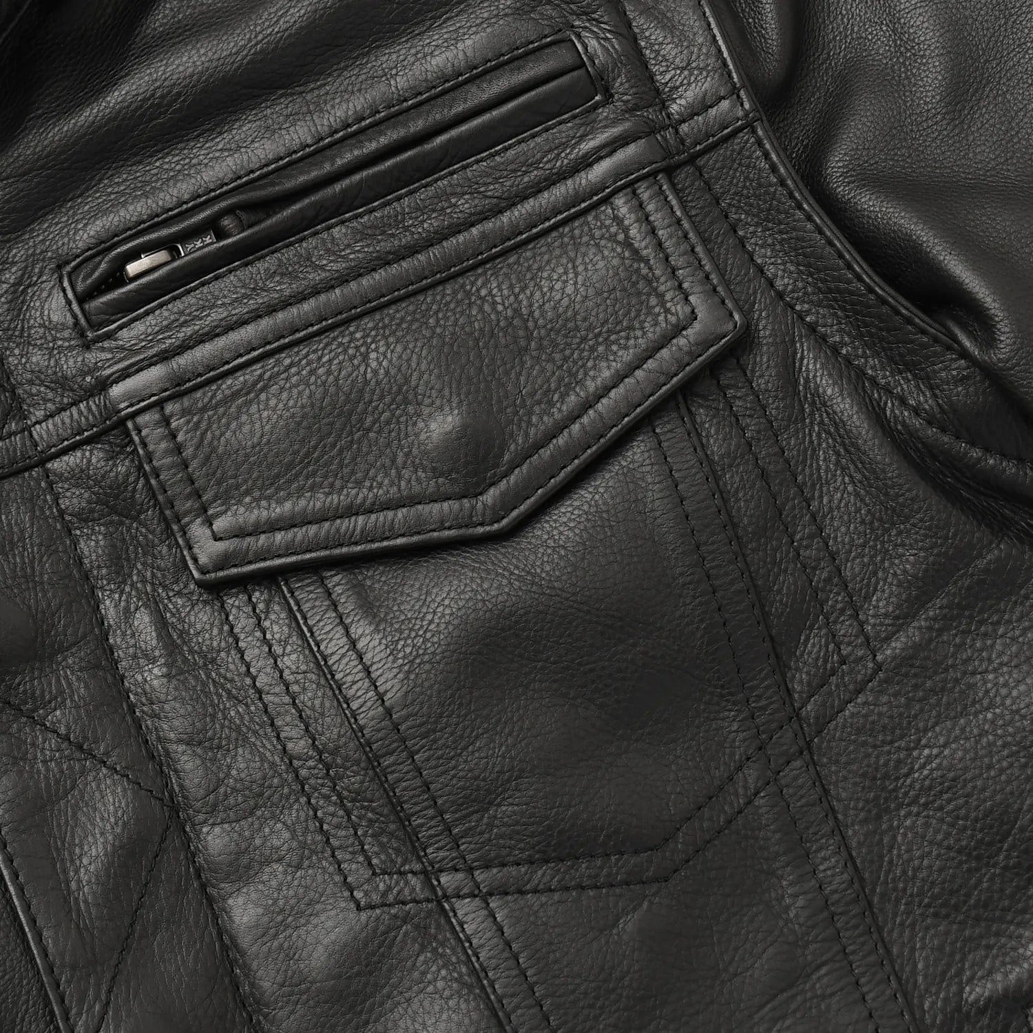 Nightstrike Men’s Motorcycle Leather Jacket Men's Leather Jacket Jackets