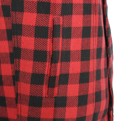 Sharp Shooter Moto Men's Canvas Vest - Recycled Men's Canvas Vests Vests