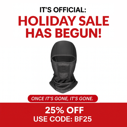 Alr™ Full Face Mask Cover Balaclava Waterproof & Windproof