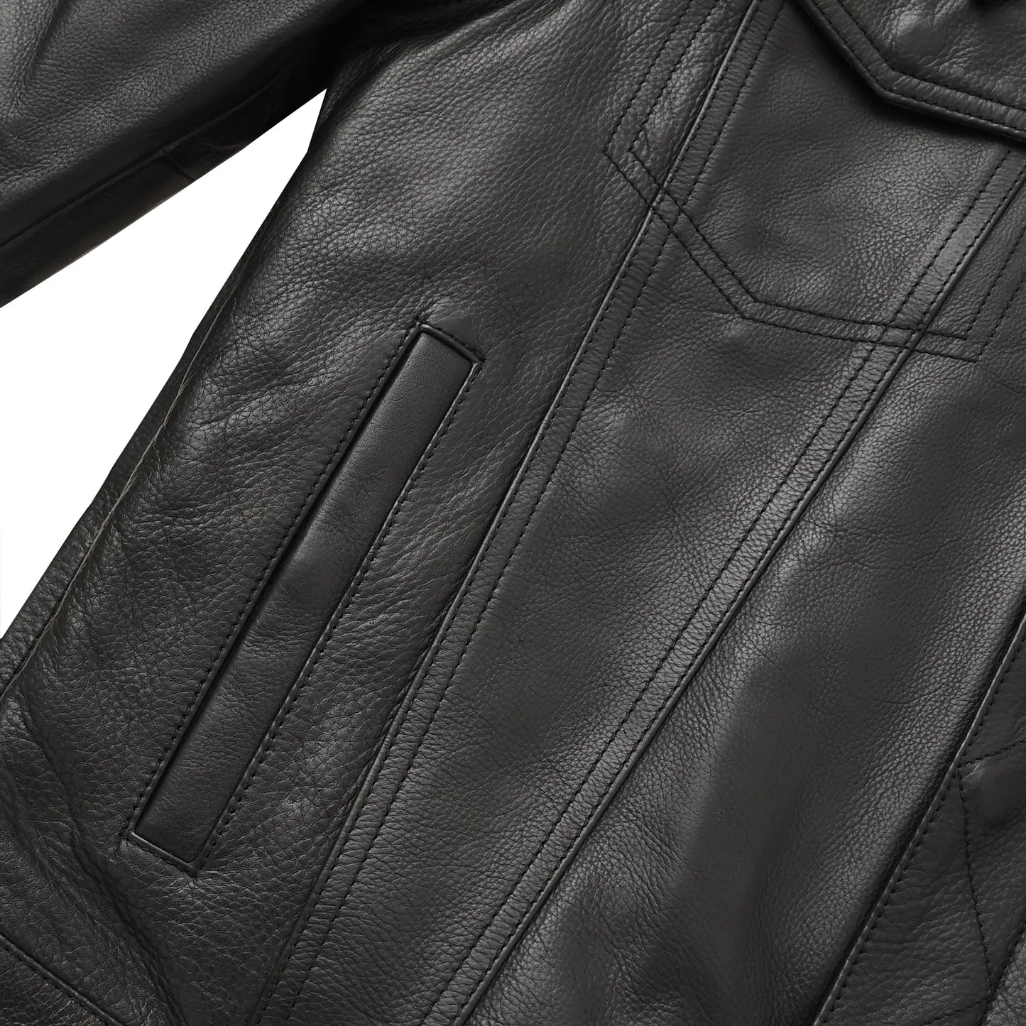 Nightstrike Men’s Motorcycle Leather Jacket Men's Leather Jacket Jackets