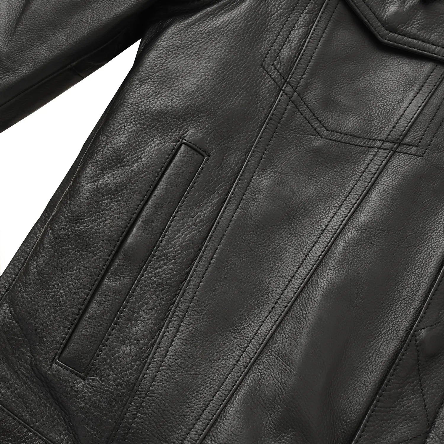 Nightstrike Men’s Motorcycle Leather Jacket Men's Leather Jacket Jackets