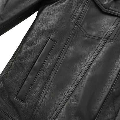 Nightstrike Men’s Motorcycle Leather Jacket Men's Leather Jacket Jackets