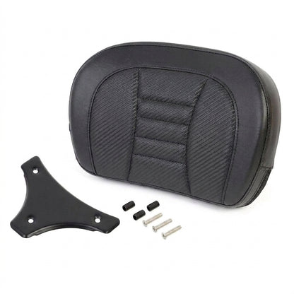 Motorcycle Accessory - Black Chrome Detachable Motorcycle Rear Passeng