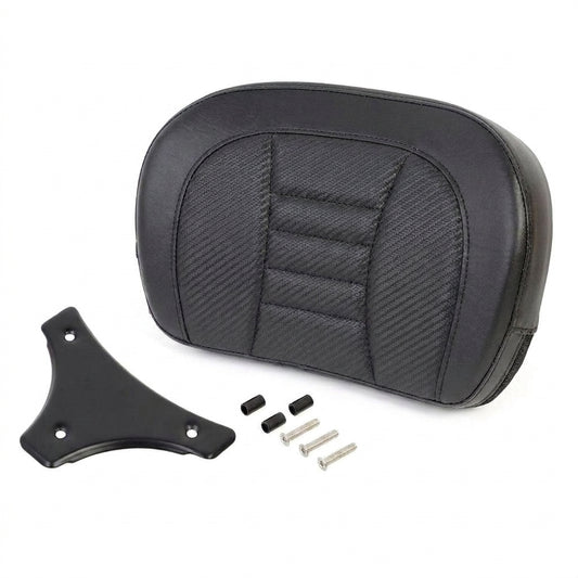 Motorcycle Accessory - Black Chrome Detachable Motorcycle Rear Passeng